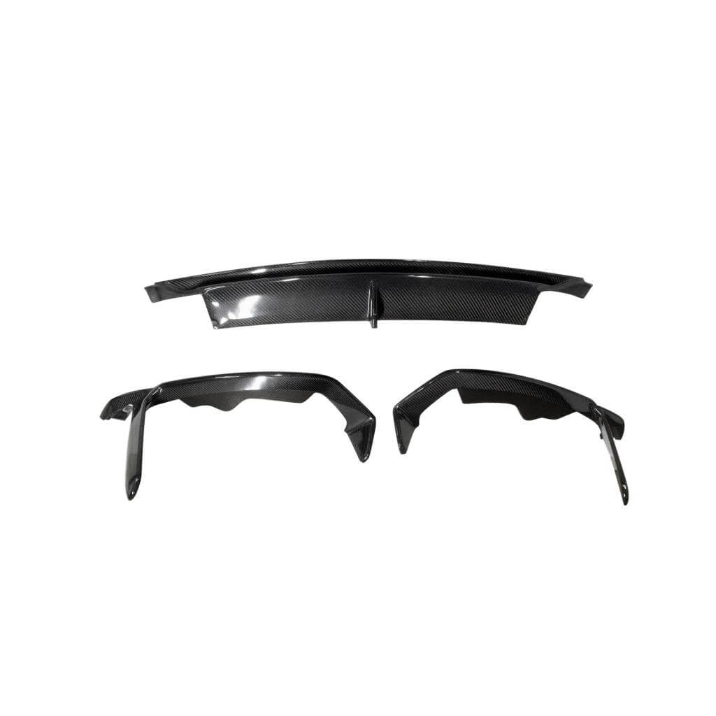 Lip V2 front bumper cover (2021-2023, Carbon) for Subaru BRZ 2021- - image 5