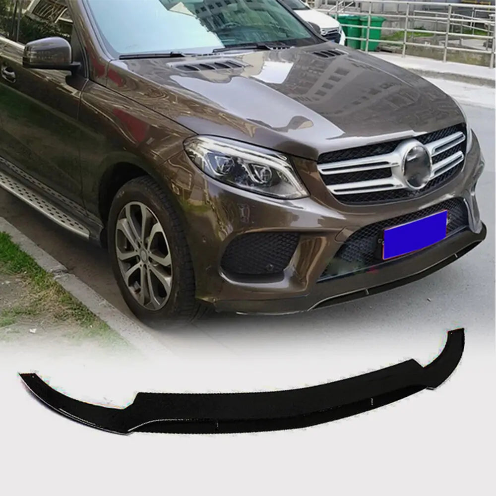 Linings on the front bumper Lip (for GLE43 AMG, Carbon) for Mercedes GLE coupe C292 2015-2019 - image 5