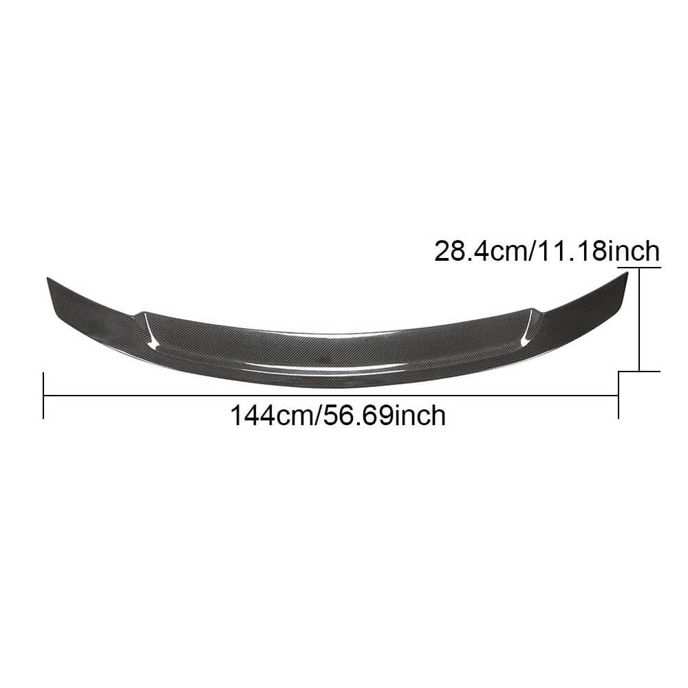 Spoiler V5 (Carbon) for Mercedes E-class W212 2009-2016 - image 5