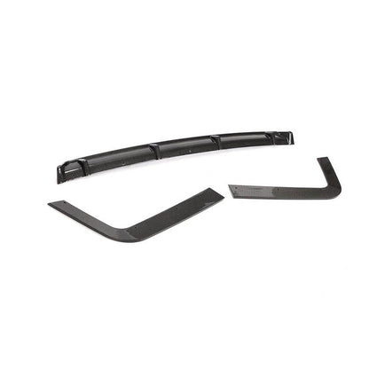 Rear Bumper Diffuser (for 2015-2019, Carbon) for Volkswagen T6 2015-2024 - image 5