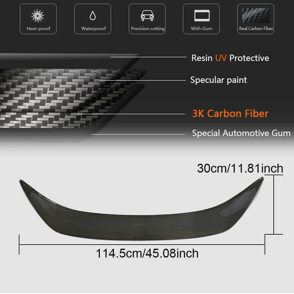 Spoiler V9 (Carbon) for Subaru BRZ 2012-2021 - image 5