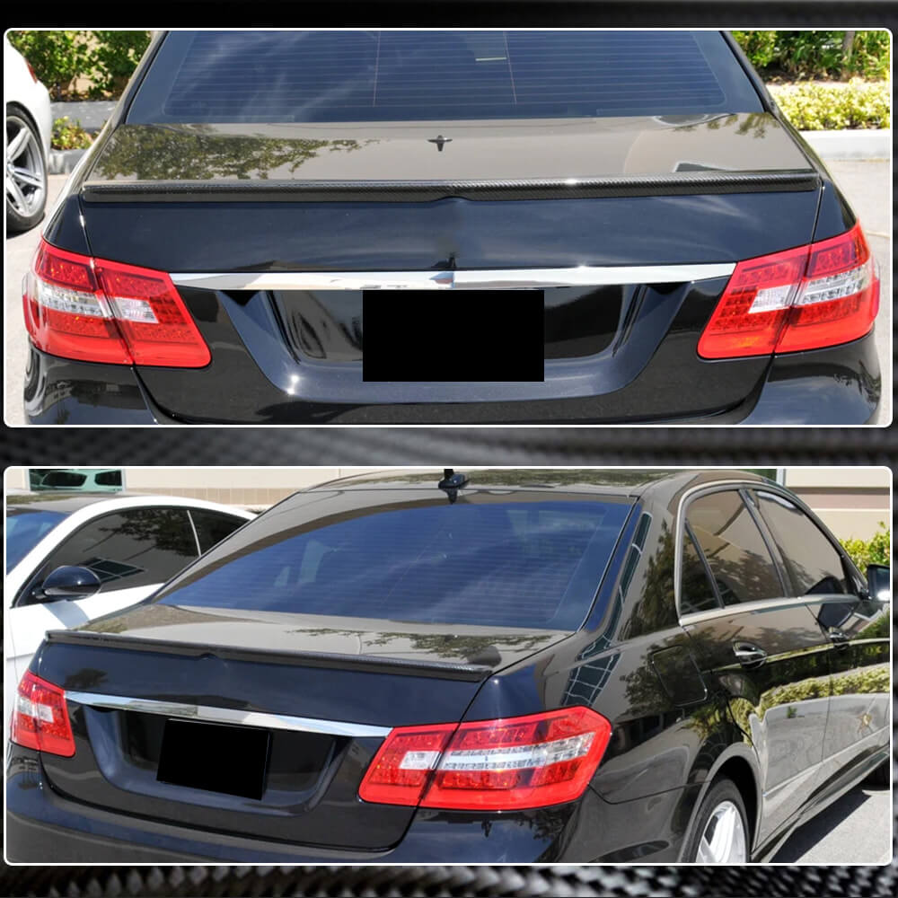 Spoiler V3 (Carbon) for Mercedes E-class W212 2009-2016 - image 5