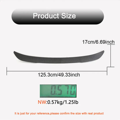 Rear Trunk Spoiler Carbon Fiber (2023+) for BMW X4 G02 2018- - image 5