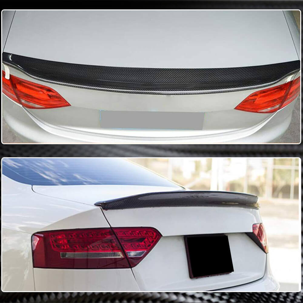 Spoiler V1 (for Coupe, Carbon) for Audi A5 2007-2015 - image 5