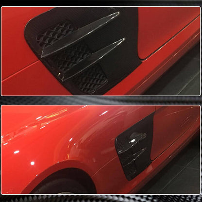 Pads on the front fenders (Dry carbon) for Mercedes SLS C197 - image 5