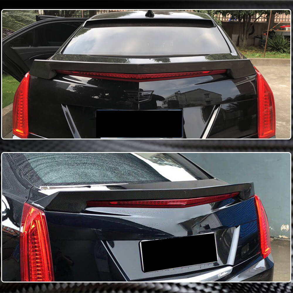 Spoiler V2 (Carbon) for Cadillac ATS - image 5