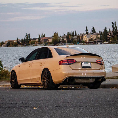 Rear Spoiler (for S4 2013-2016, Carbon) for Audi A4 B8 2007-2015 - image 5