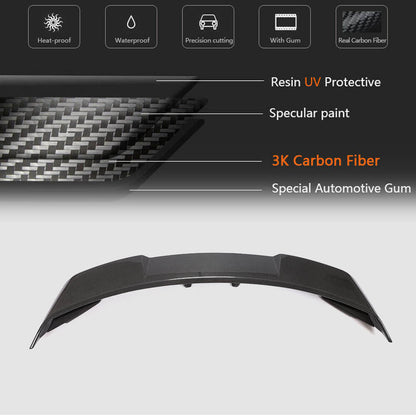 Spoiler V2 (Carbon) for Ford Mustang 2015-2023 - image 5