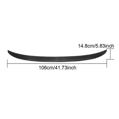 Rear Trunk Spoiler Dry Carbon Fiber V1 (for G16) for BMW 8 series G14/G15/G16 - image 5