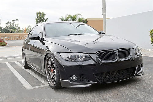 Front bumper flaps (for M-Sport 2006-2009, Carbon) for BMW 3 Series E92/E93 2006–2013 - image 5