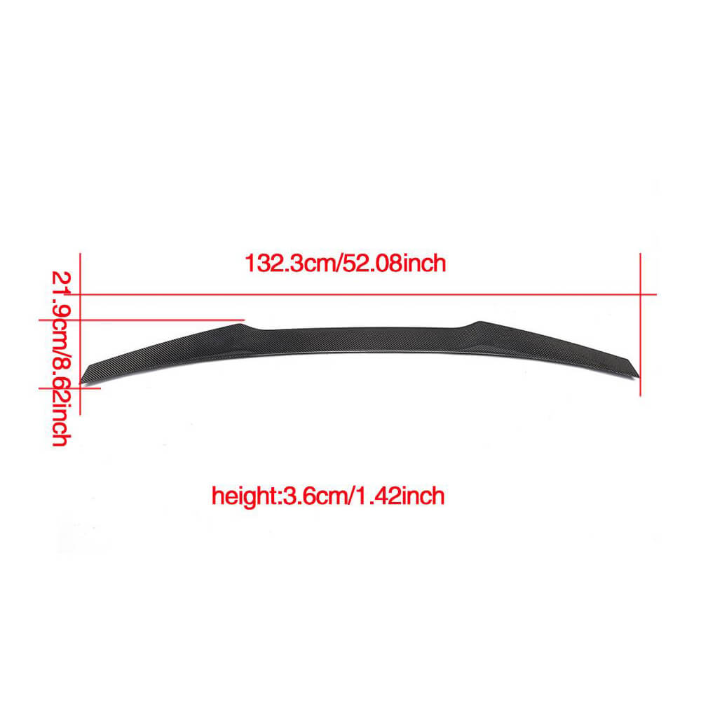 Spoiler V5 (Carbon) for Ford Mustang 2015-2023 - image 5