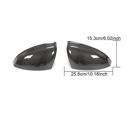Mirror Covers Add-on Dry Carbon Fiber for Audi TT 2014-2023 - image 5