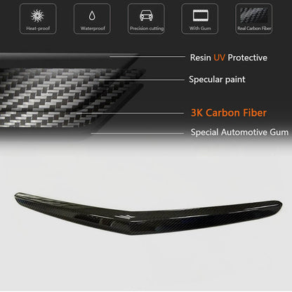 Cover on the rear bumper (Carbon) for Cadillac ATS - image 5