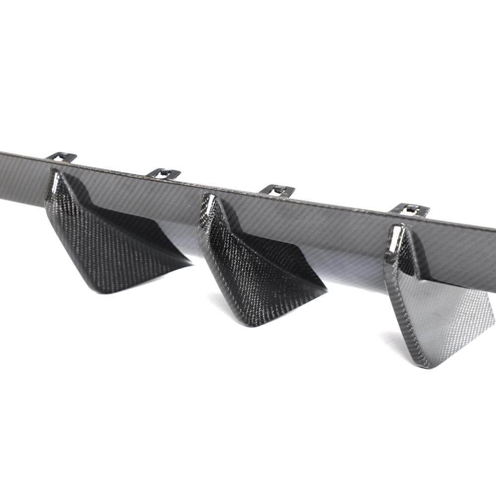 Rear Bumper Diffuser V3 (for G87, Carbon) for BMW 2 Series G42 2021- - image 5