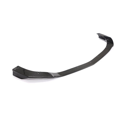 Front Bumper Lip Spoiler (for Base 2016-2020, Carbon) for Mercedes SLK R172 2011-2016 - image 5