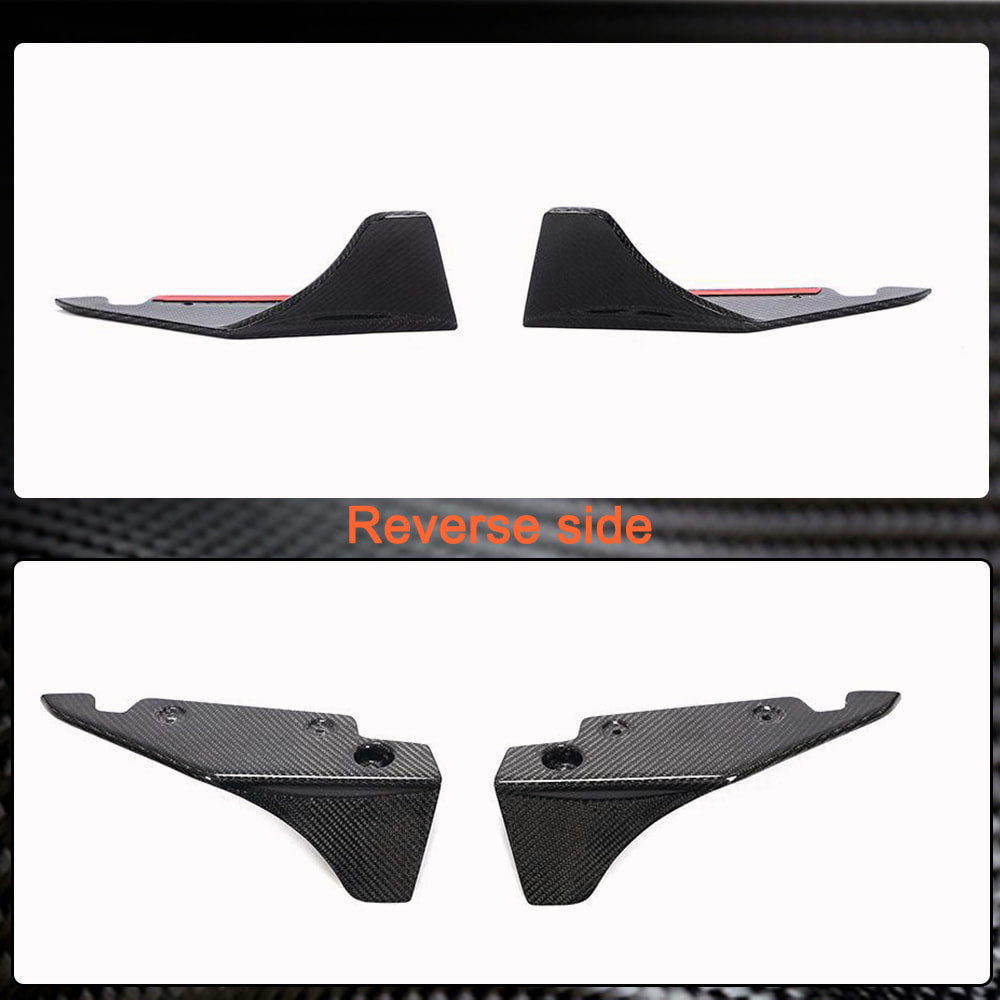 Covers on the rear bumper V1 (Carbon) for Subaru BRZ 2021- - image 5