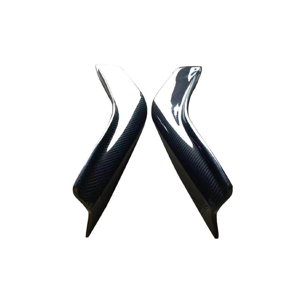 Covers on the front bumper (2009-2015, Carbon) for Nissan GT-R - image 5