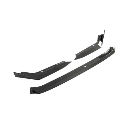 Cover on the front bumper Lip V2 (Carbon) for Honda Civic HB 2021↗ year - image 5