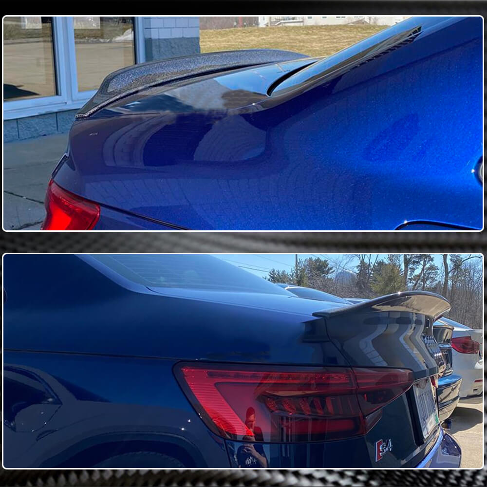 Spoiler V3 (for Sedan Carbon) for Audi A4 B9 2015-2024 - image 5
