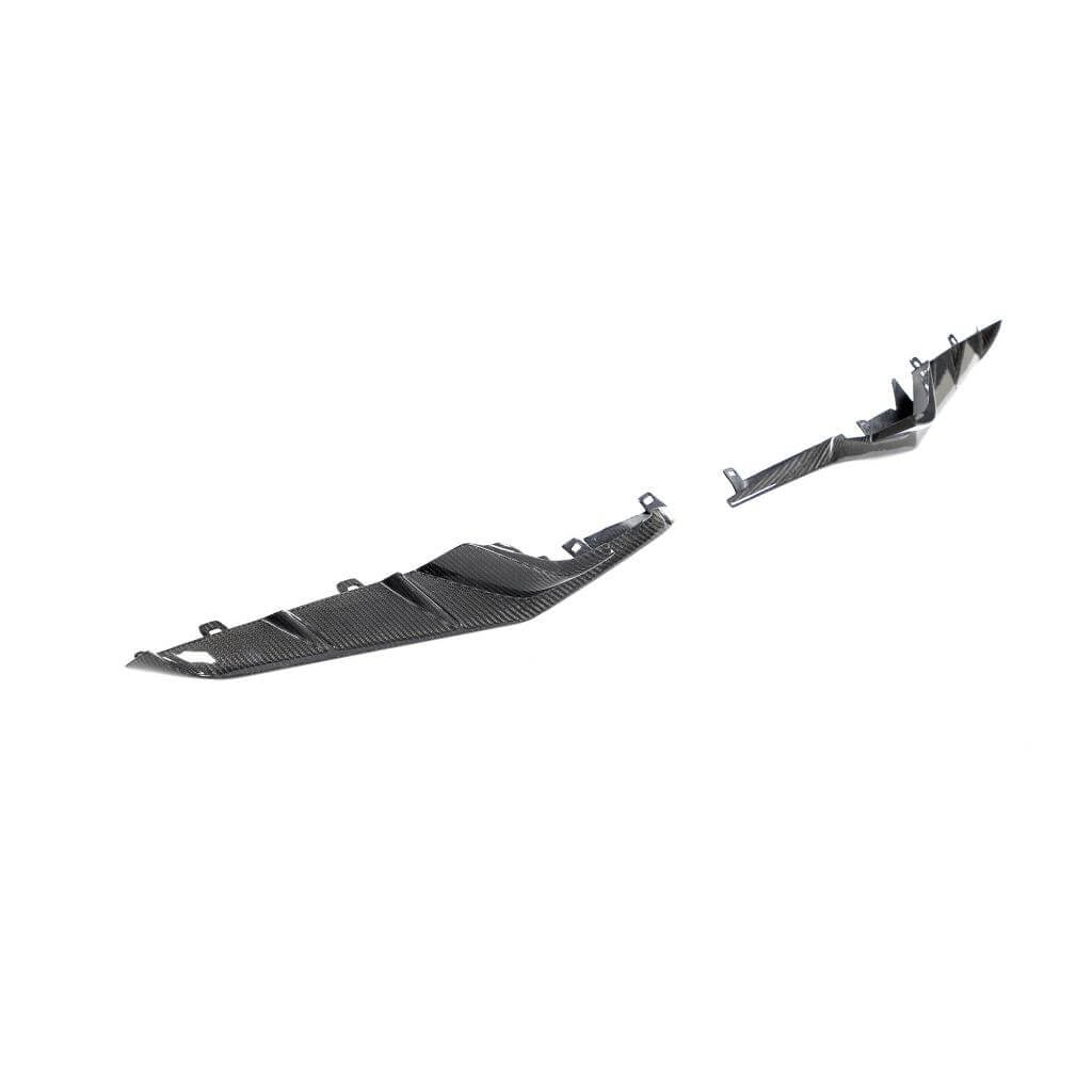 Covers on the front bumper (for Z06, 2020-2024, Carbon) for Chevrolet Corvette C8 2019- - image 5