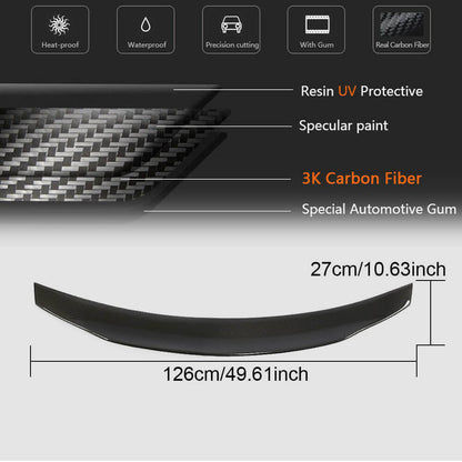 Spoiler V1 (Carbon) for Mercedes E-сlass W213 2016-2023 - image 5