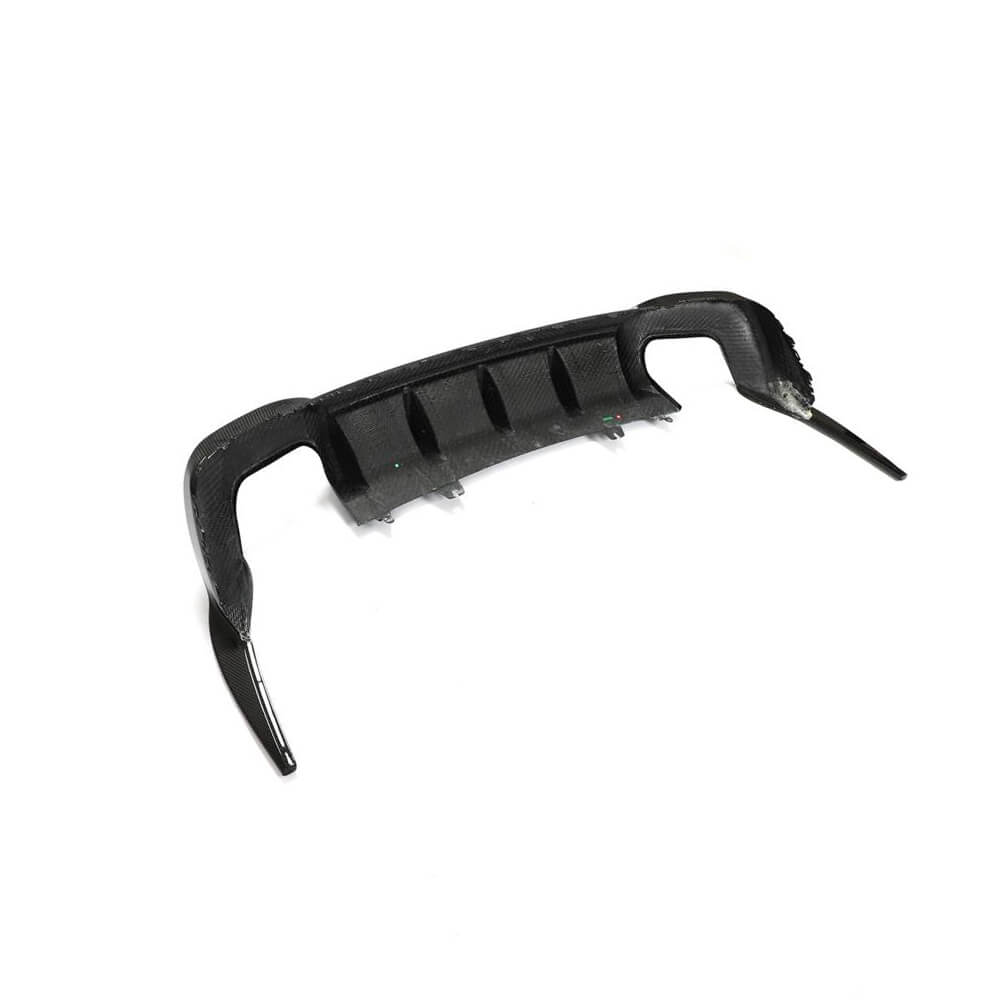 Rear Bumper Diffuser V2 (for S-Line, Carbon) for Audi A4 B10 2024- - image 5
