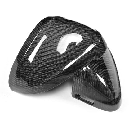 Mirror Covers V2 (2015-2019, Carbon) for Audi A4 B9 2015-2024 - image 5
