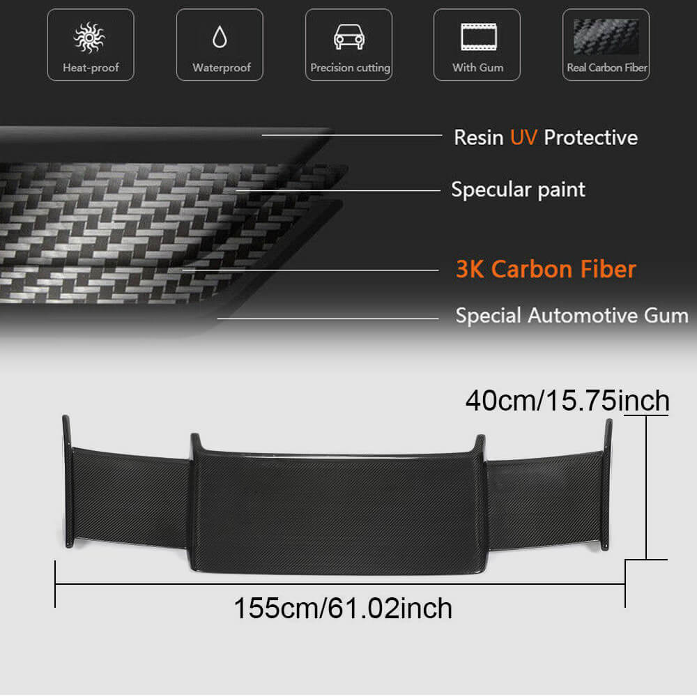 Spoiler (Carbon) for Mercedes G class W463 2018-2024 - image 5