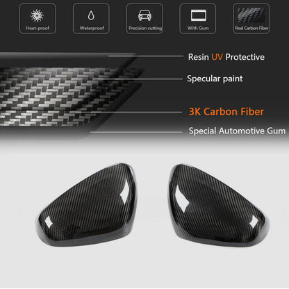 Mirror covers (Carbon) for Maserati GranTurismo 2007-2019 - image 5