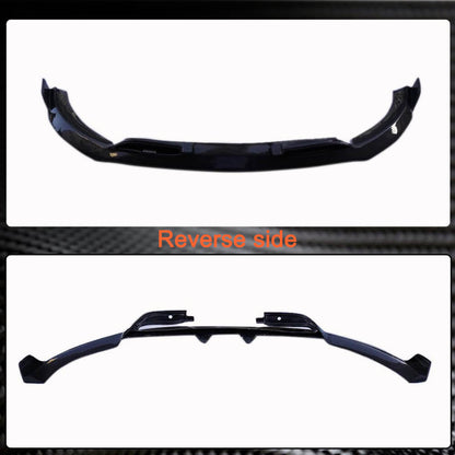 Front Bumper Lip Spoiler (for GLE53/AMG-Line 2020-2023, Carbon) for Mercedes GLE W167 2018- - image 5