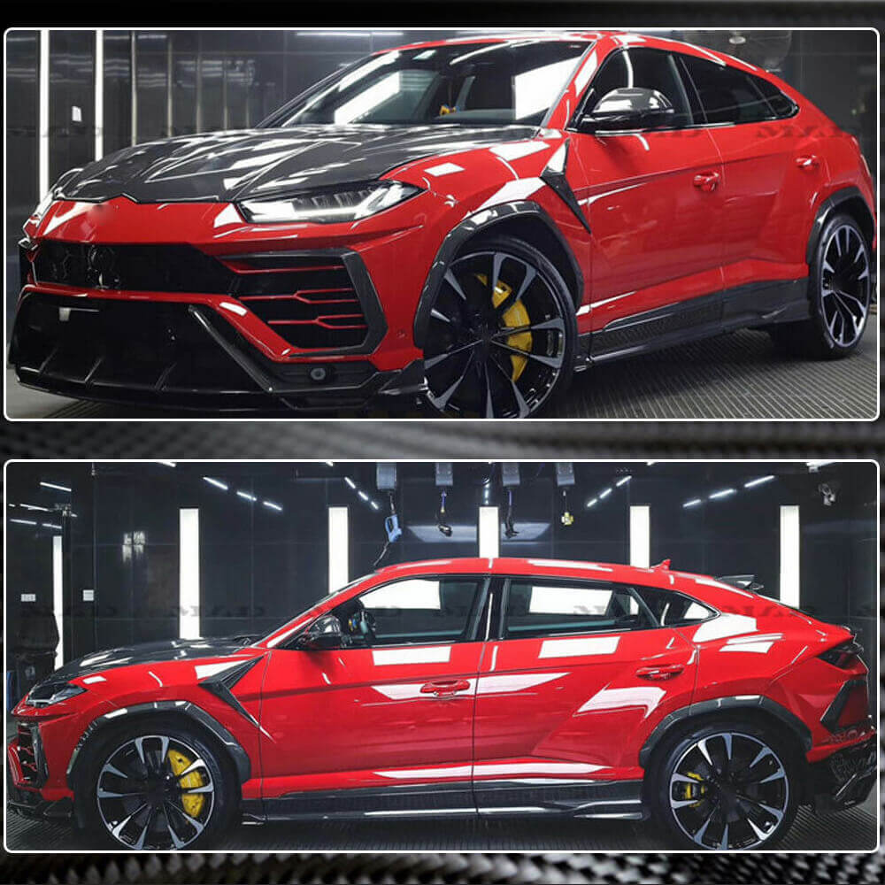 Wheel Eyebrow Arch Trims Dry Carbon Fiber for Lamborghini Urus - image 5