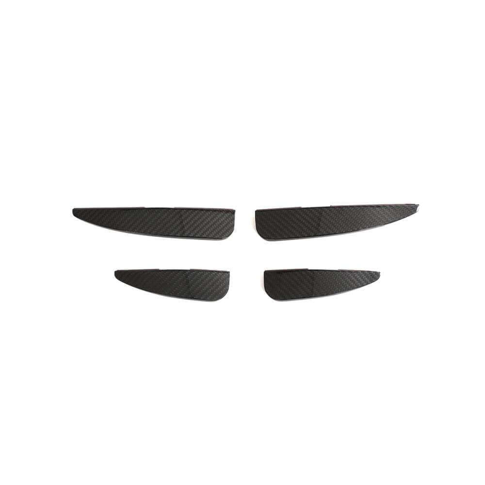 Front bumper extensions (2023+, Carbon) for Audi R8 2015- - image 5