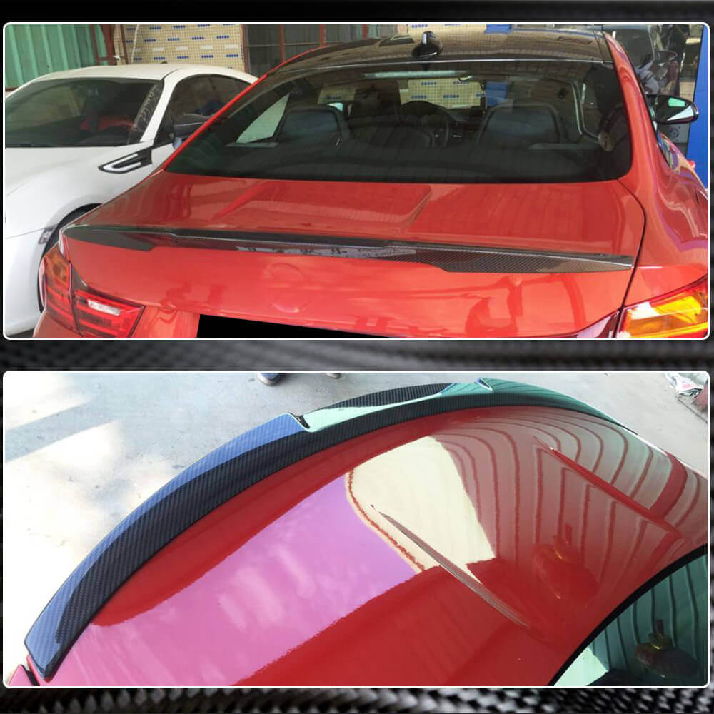 Rear Trunk Spoiler Carbon Fiber V2 (for F82) for BMW 4 series F-32 2012-2020 - image 5