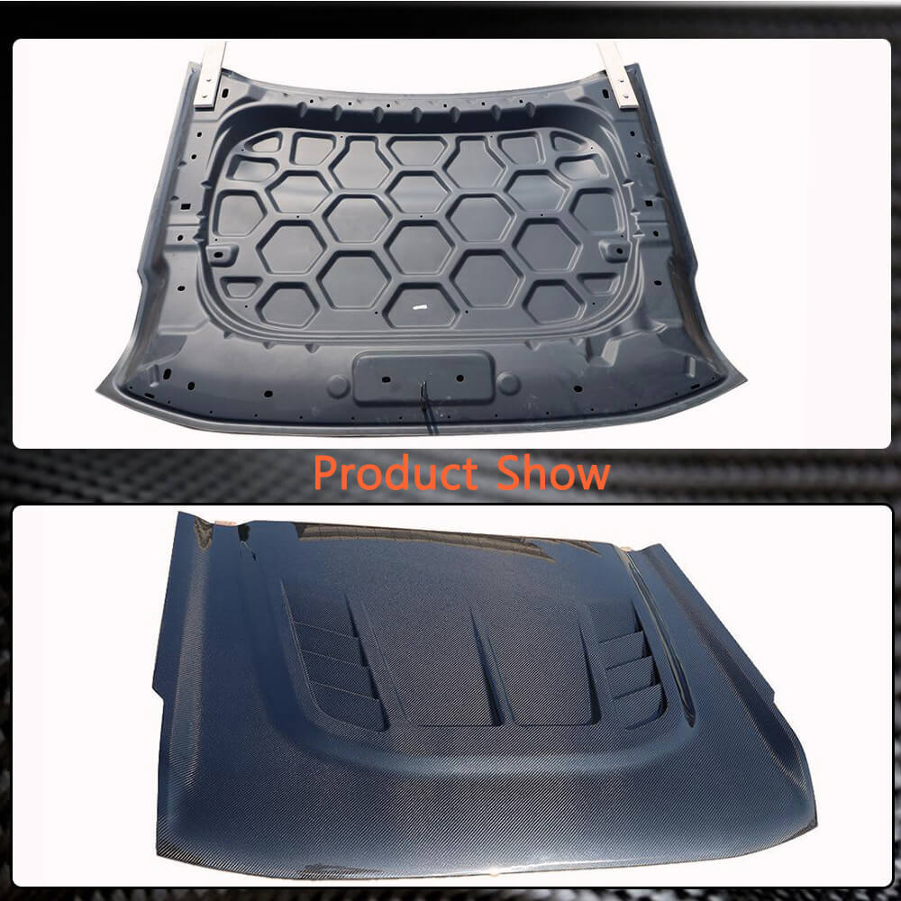 Hood (Carbon) for Ford Bronco 2021- - image 5