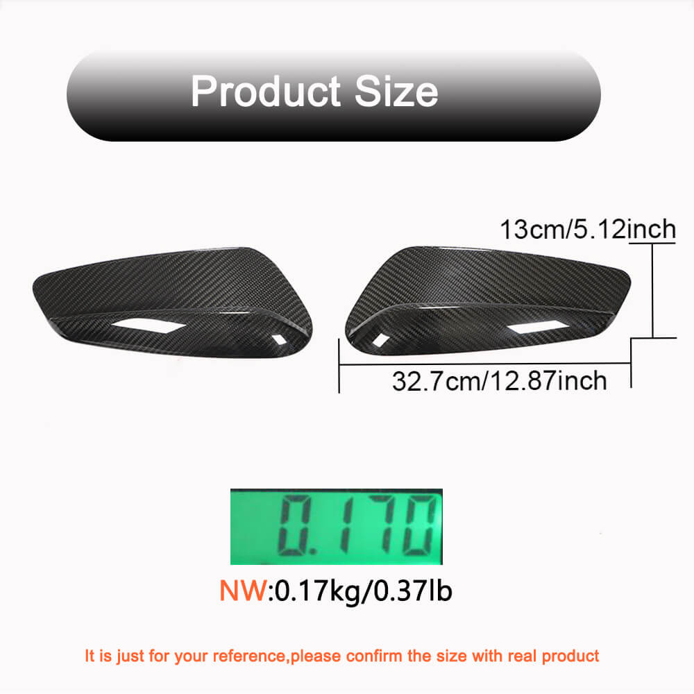 Covers on rear fenders (for Carrera/Targa, Carbon) for Porsche 911 2018- - image 5