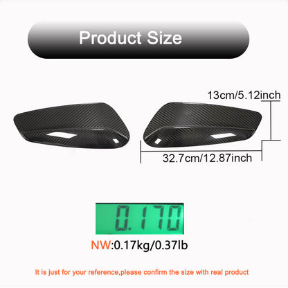Covers on rear fenders (for Carrera/Targa, Carbon) for Porsche 911 2018- - image 5