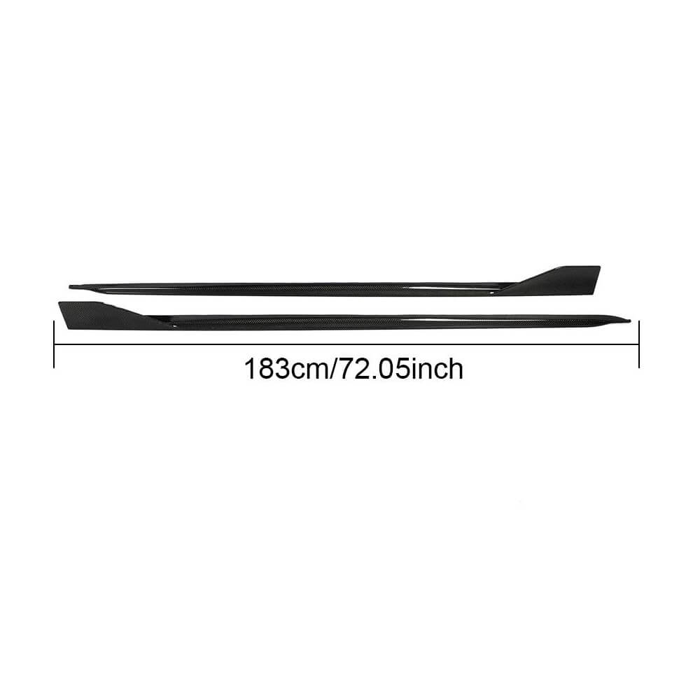 Side Skirts Carbon Fiber (for M-Sport) for BMW 1 series F40 2019-2024 - image 5