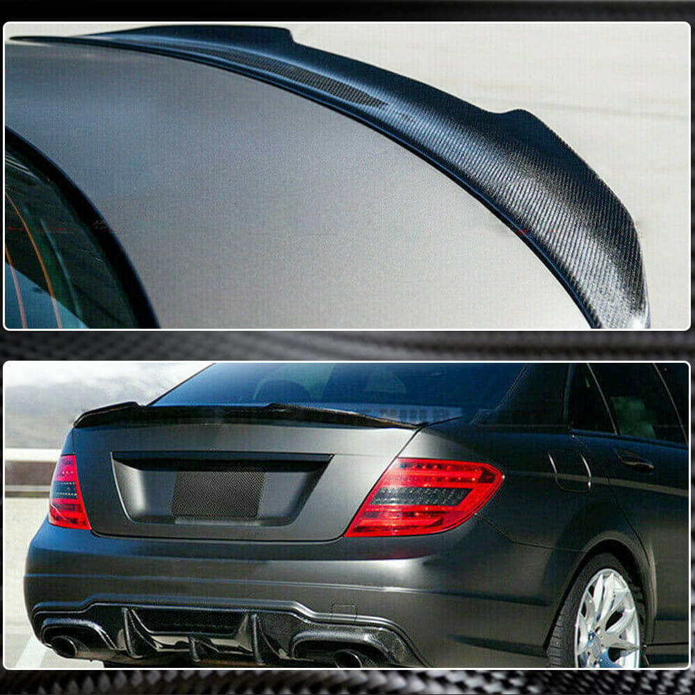 Spoiler SD V5 (Carbon) for Mercedes C-class W204 2007-2015 - image 5