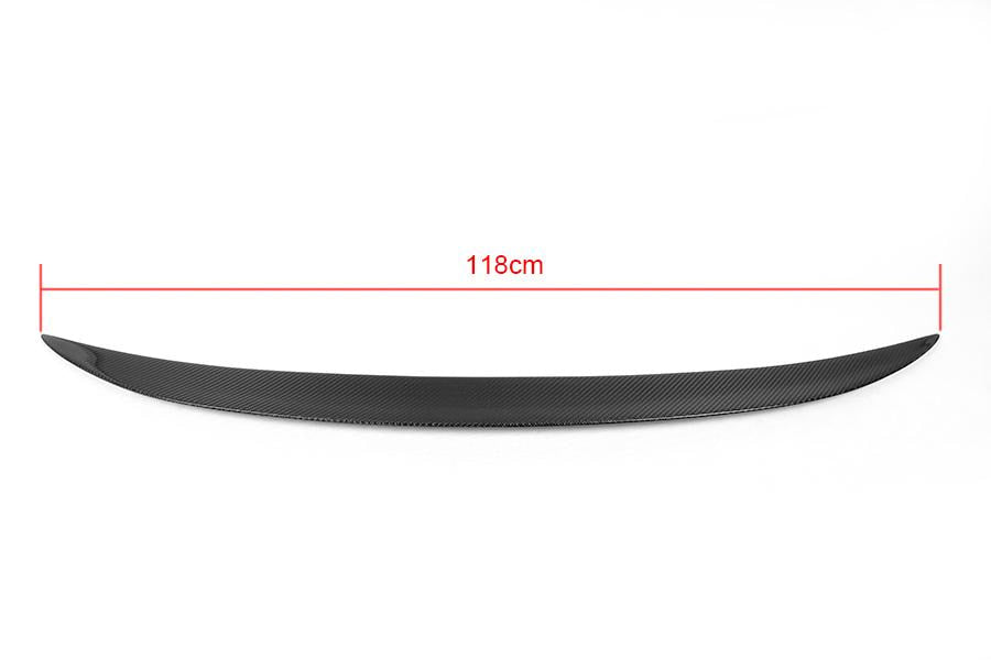 Rear Trunk Spoiler Carbon Fiber V3 (Convertible) for BMW 3 series E-90/91/92/93 2005-2011 - image 5