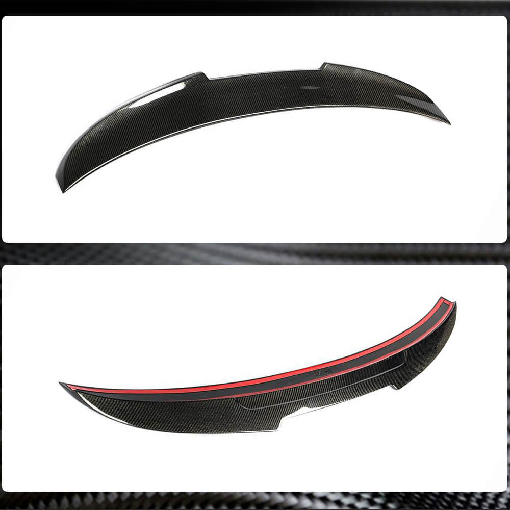 Spoiler V5 (for SD, Carbon) for Audi A3 2012-2020 - image 5