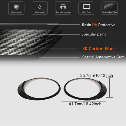 Headlight covers (Carbon) for Porsche 911 2018- - image 5