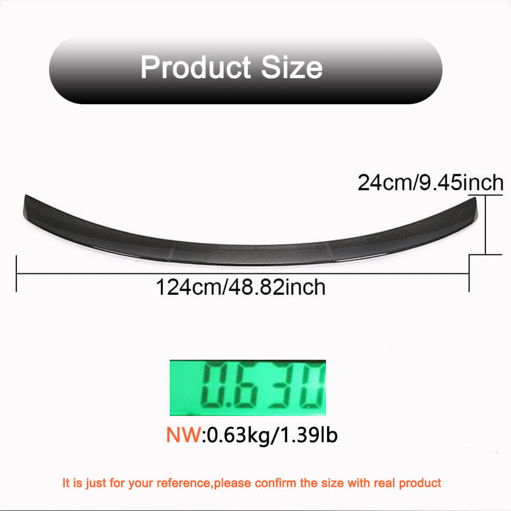 Spoiler V3 (for G26) for BMW 4 Series G22/23/26 2020- - image 5