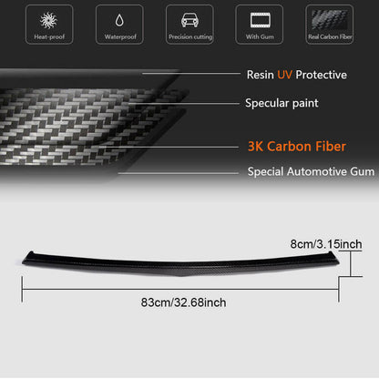 Front Grille Cover (for Base/S, Carbon) for Maserati Levante 2016- - image 5