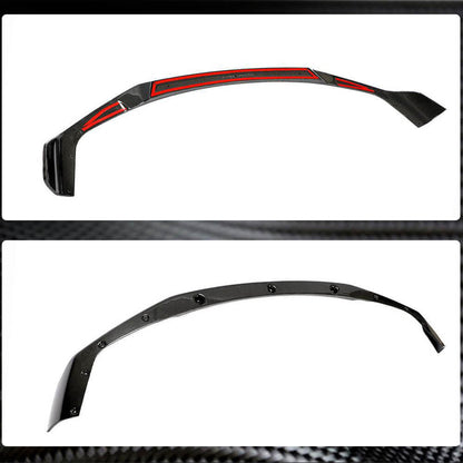 Front Bumper Lip V4 for F87 M2 Competition, Carbon for BMW 2 Series F22/F23 2014-2021 - image 5