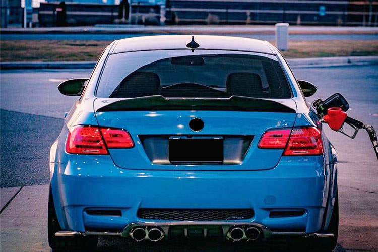 Rear Trunk Spoiler Carbon Fiber V3 (Coupe) for BMW 3 series E-90/91/92/93 2005-2011 - image 5