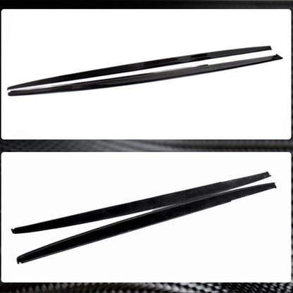 Side Skirt Extensions V1 (for F30 M-Sport, Carbon) for BMW 3 Series F-30/31/34 2012-2019 - image 5
