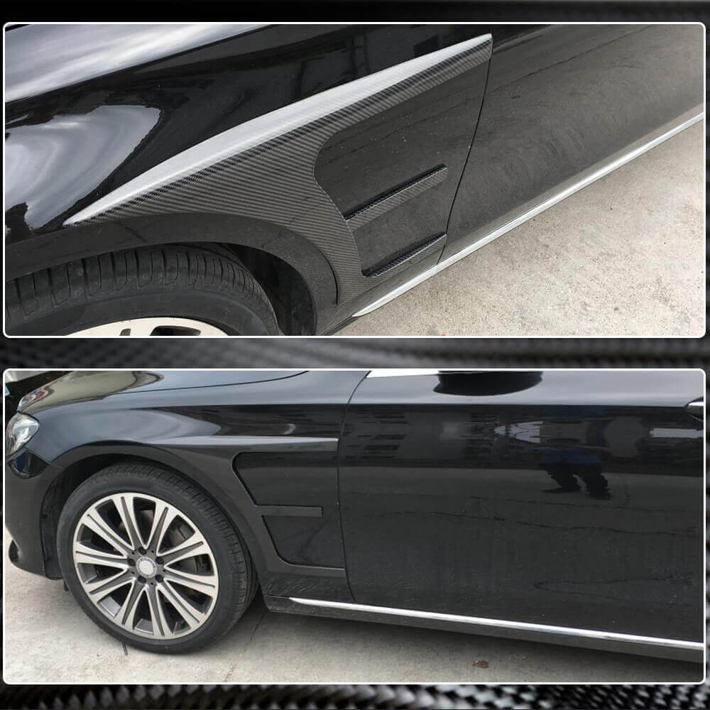 Carbon Front Fender Covers (AMG-Line/E43 AMG 2016-2019) for Mercedes E-сlass W213 2016-2023 - image 5