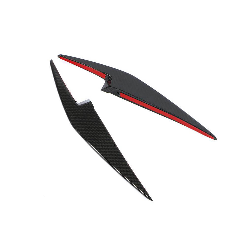 Covers on the front bumper (2014-2015, Carbon) for Ferrari 458 Italia - image 5