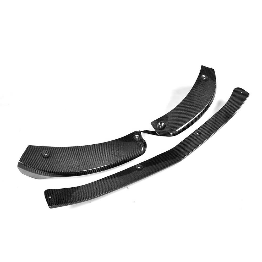 Front Bumper Lip V1 for AMG-Line 2015-2018 Carbon for Mercedes S-class C217 Coupe 2014-2020 - image 5