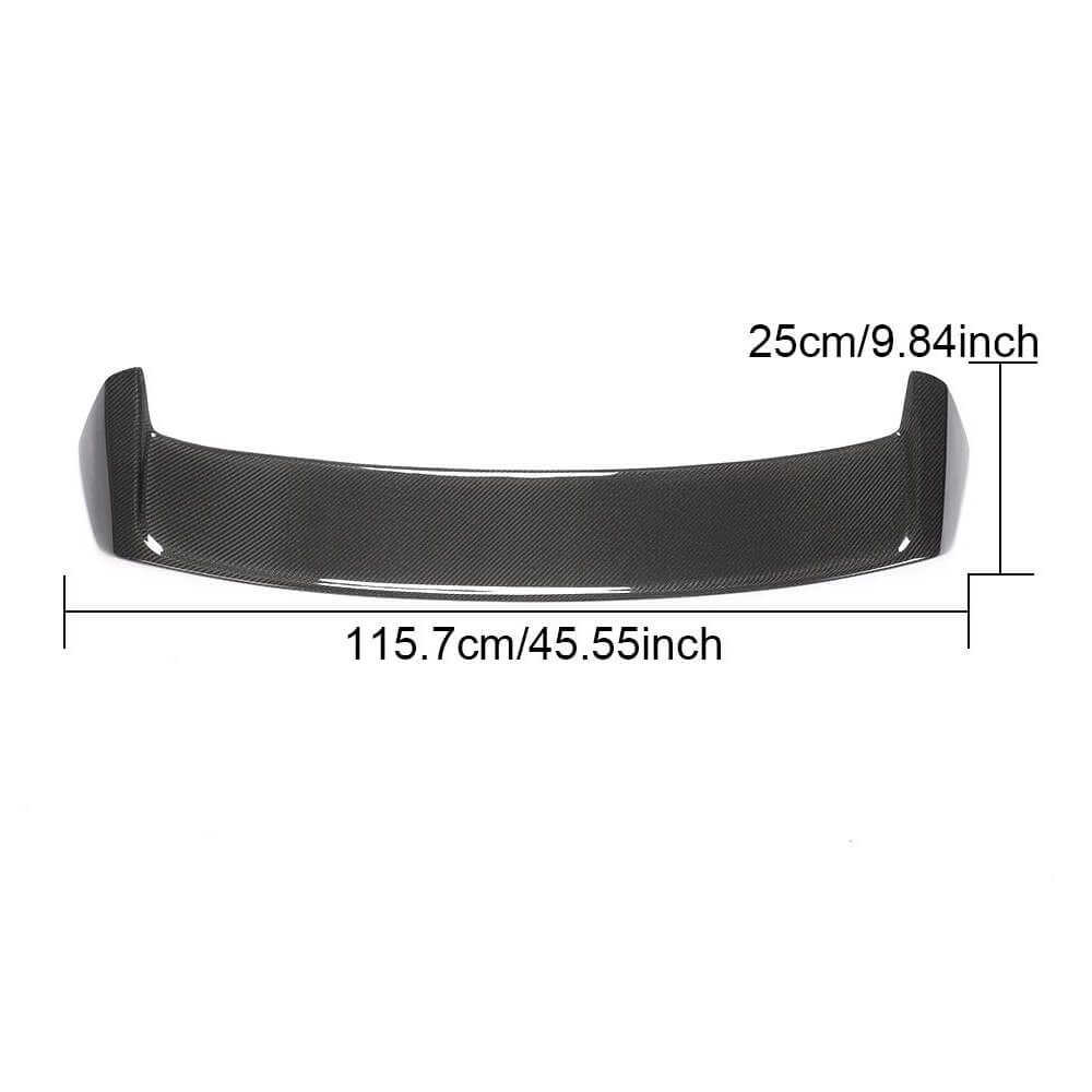 Spoiler V4 (for Base/R-Line HB, Carbon) for Volkswagen Golf 7/E-Golf - image 5
